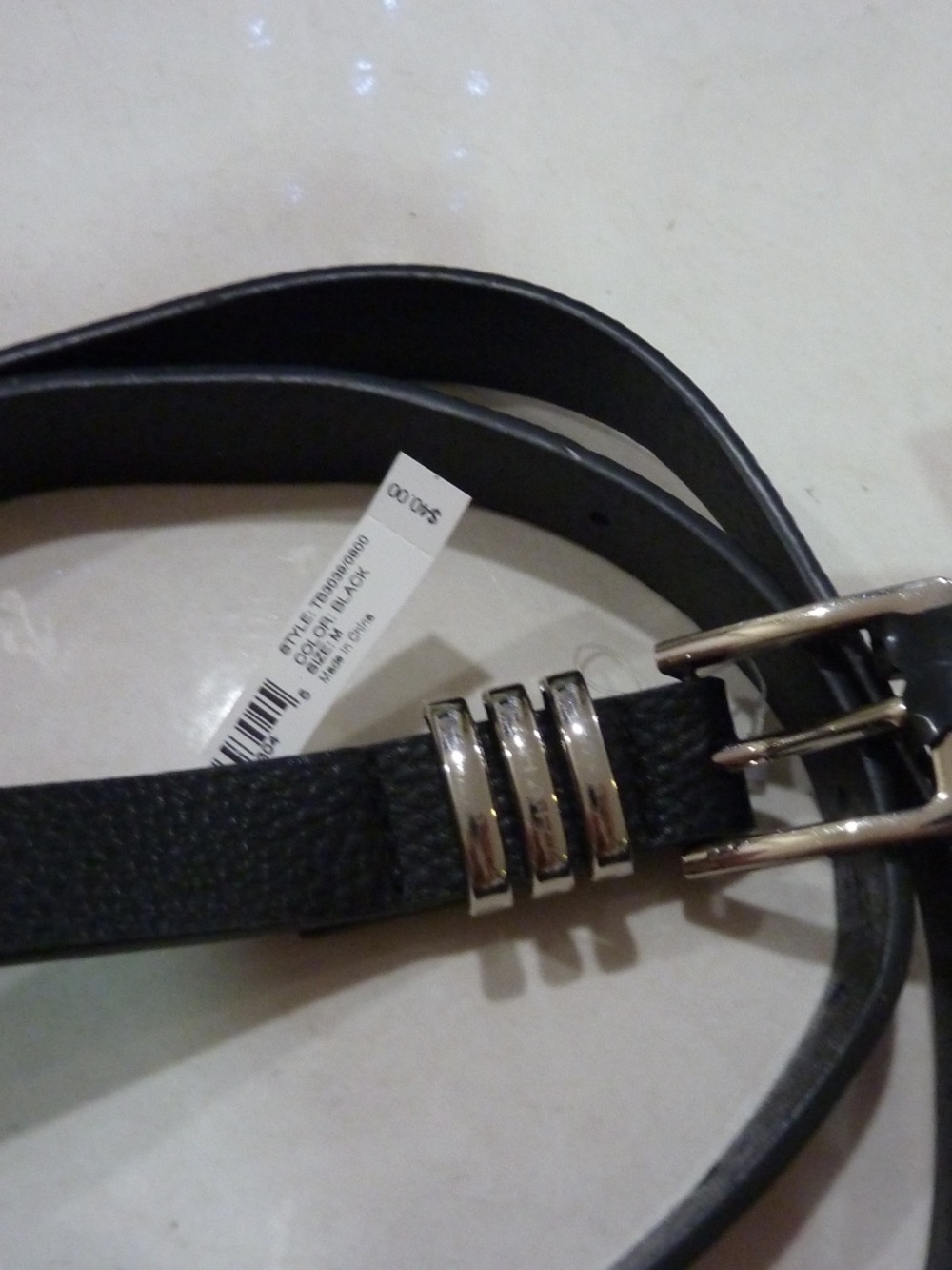 Tahari new women's black belt size M